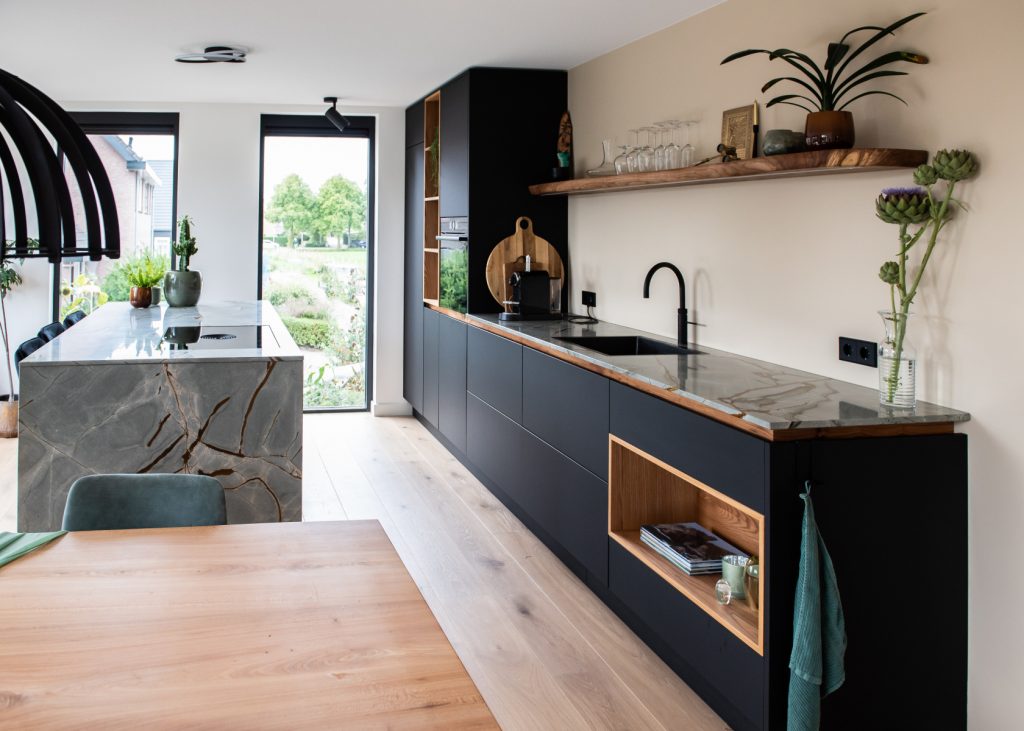Modern verfijnde keuken